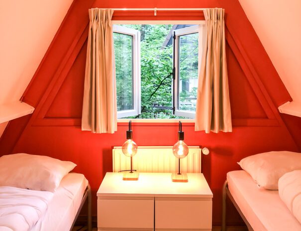 Boshuisje huren - slaapkamer kinderen overzicht 2