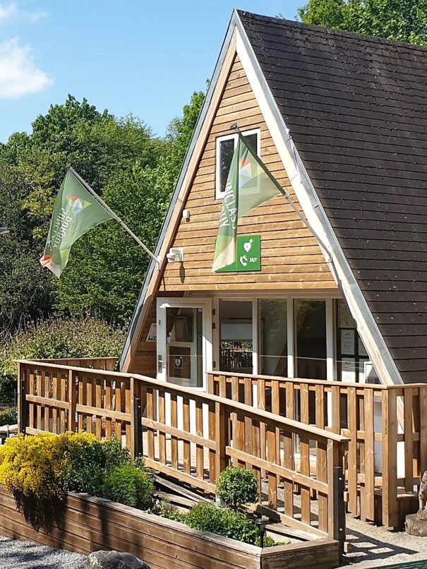 receptie vakantiepark sunclass durbuy